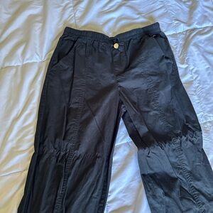 American Eagle Outfitters Black Track Pants